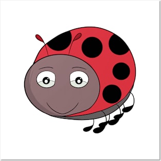 A cute ladybug Posters and Art